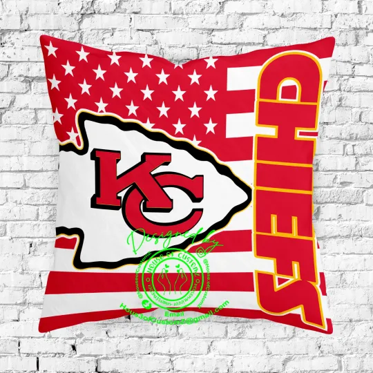 American/Kansas City Football Pillowcase