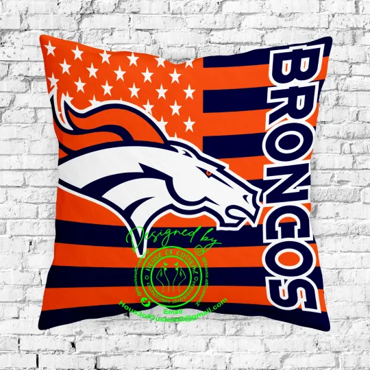 Discover American/Denver Football Pillowcase