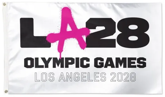 Los Angeles 2028 Summer Olympics House Flag