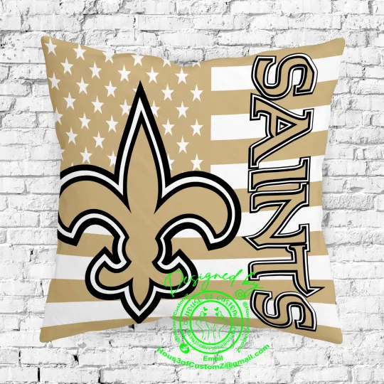 Discover American/New Orleans Football  Pillowcase