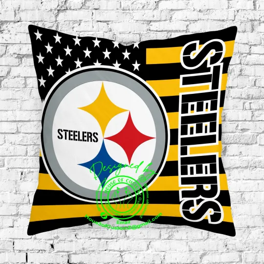 Discover American/Pittsburgh Football  Pillowcase