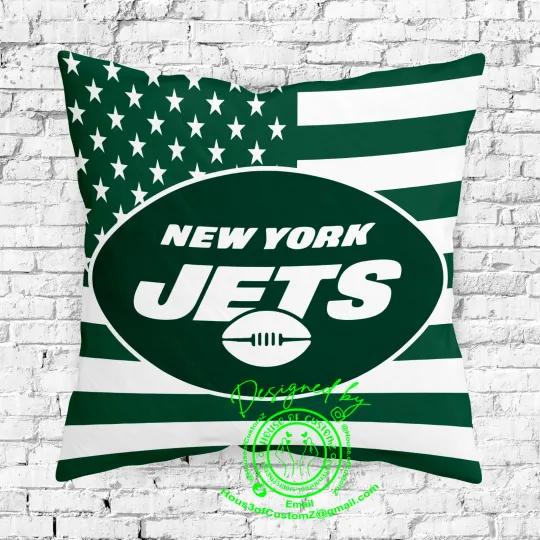 Discover American/New York Football  Pillowcase