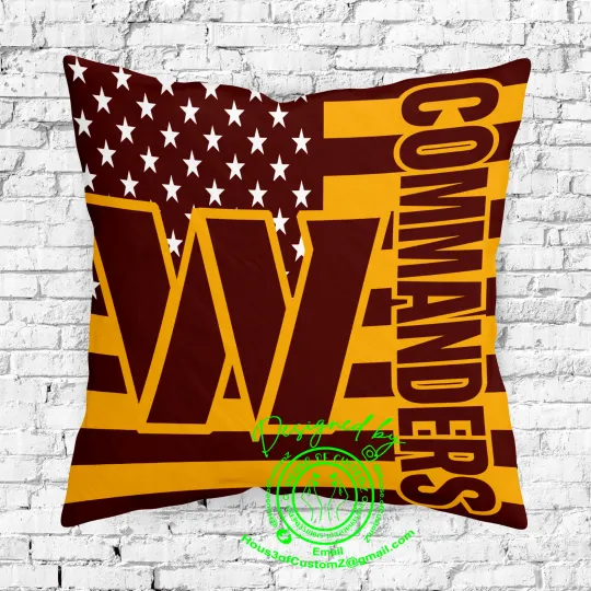 Discover American/Washington Football  Pillowcase