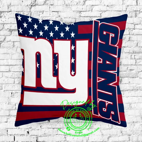 Discover American/New York Football  Pillowcase