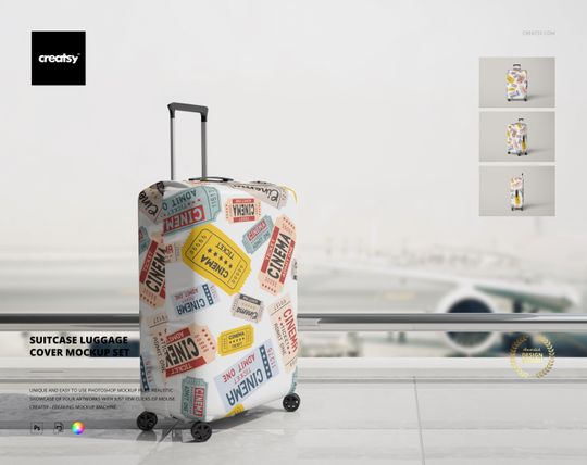 Discover Suitcase Luggage Cover