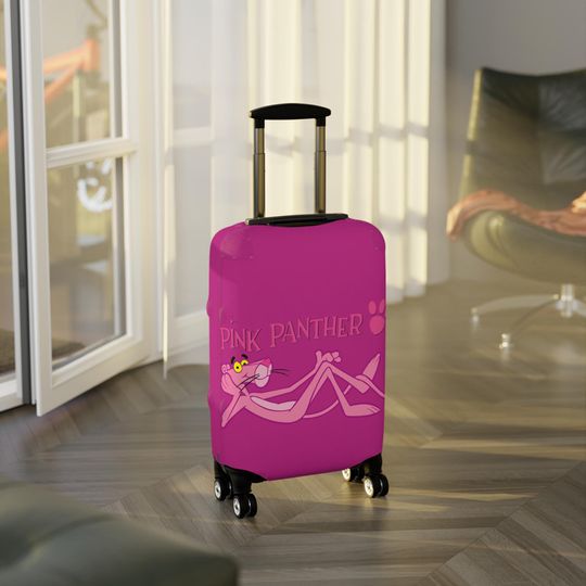 Discover Pink Panther Luggage Cover | Cartoon Character Travel Protector