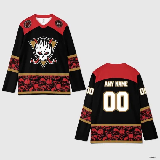 Discover Personalized Anaheim Ducks x The Offspring Hockey Jersey