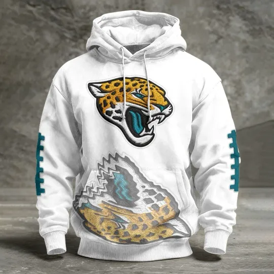 Discover Jacksonville Football Team Jaguarss Pullover Hoodie, Unisex Adult, Size S-5XL