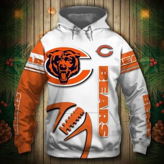 Discover Chicago Football Team Bearss Limited Edition Hoodie Unisex Adult, Size S-5XL