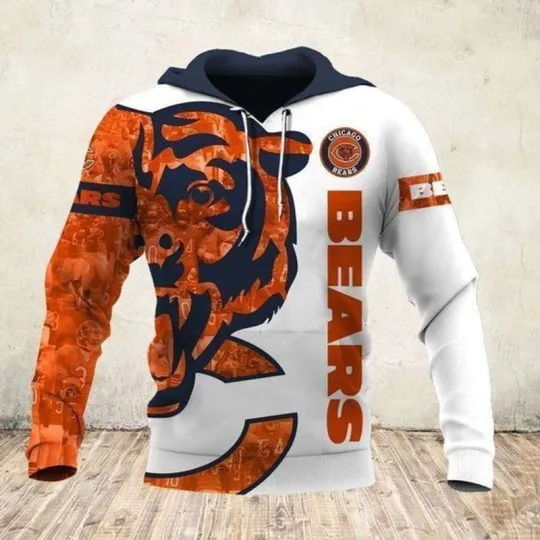 Discover Chicago Football Team Bearss Limited Edition Hoodie Unisex Adult, Size S-5XL