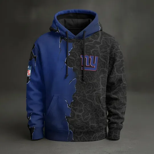 Discover New York Football Team Giantss Pullover Hoodie, Unisex Adult, Full Size S-5XL