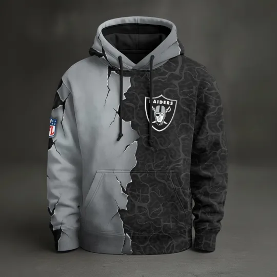 Discover Las Vegas Football Team Raiderss Pullover Hoodie, Unisex Adult, Full Size S-5XL