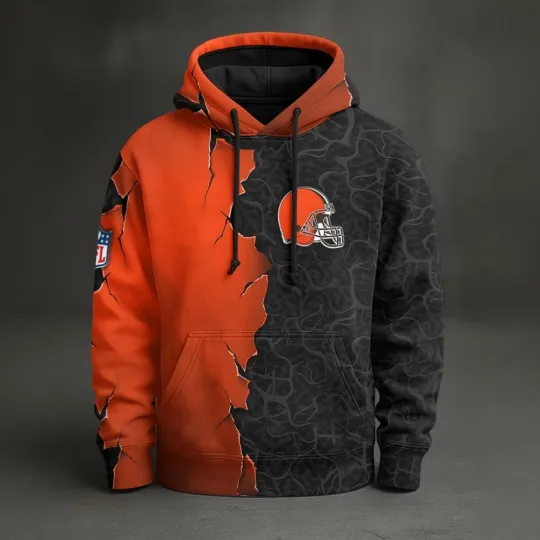 Discover Cleveland Football Team Brownss Pullover Hoodie, Unisex Adult, Full Size S-5XL