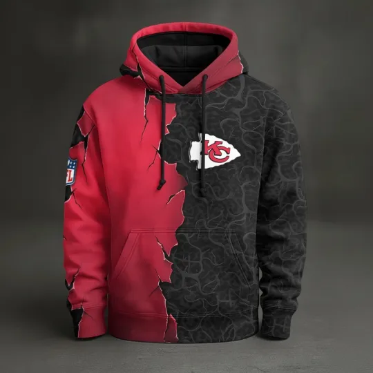 Discover Kansas City Football Team Chiefss Pullover Hoodie, Unisex Adult, Full Size S-5XL