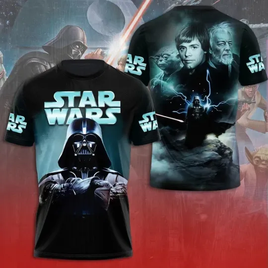 Discover Star Wars 3D Gift For Fan Polyester T Shirt