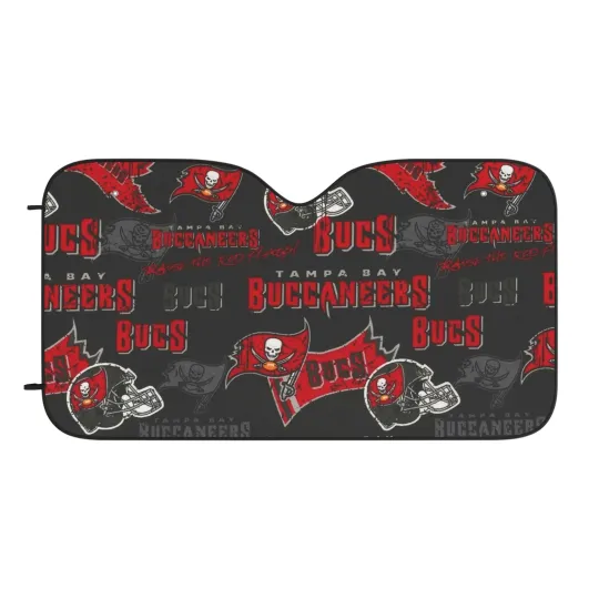Tampa Bay Buccaneers Car Sun Shade