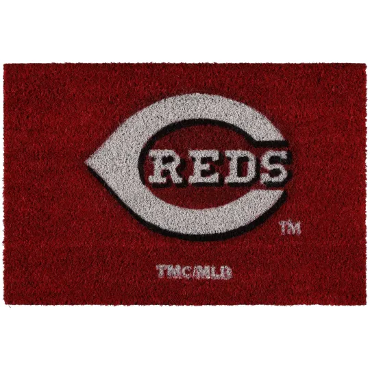 Discover Cincinnati Reds Team Colors Doormat
