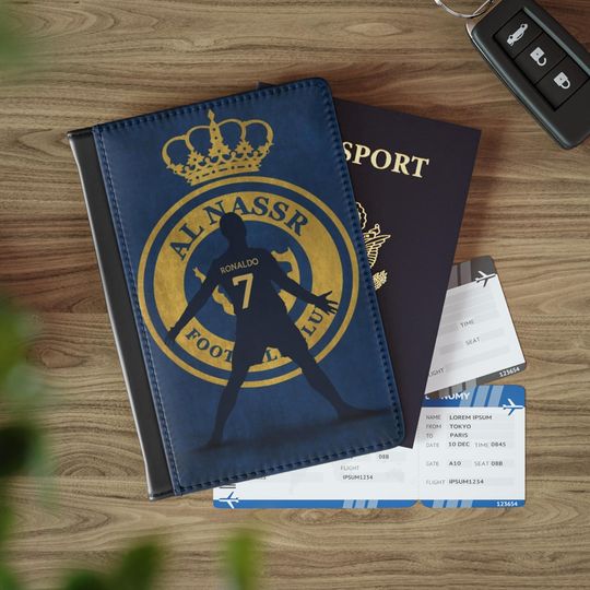 Discover Stylish Soccer Player Passport Cover