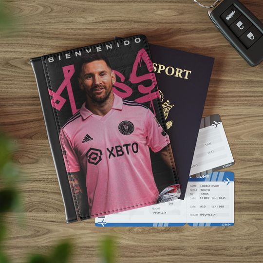 Discover Lionel Messi Passport Cover