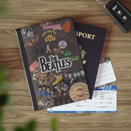 Discover The Beatles Passport Cover