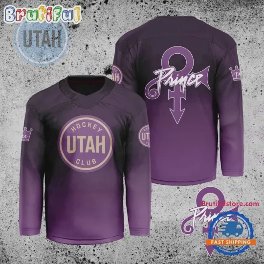 Discover [Youth] Utah Hockey Club Personalized Prince Night Hockey Shirt Hockey Fan Gear
