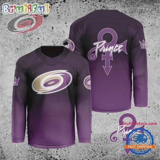 Carolina Hurricanes Prince Night Hockey Shirt