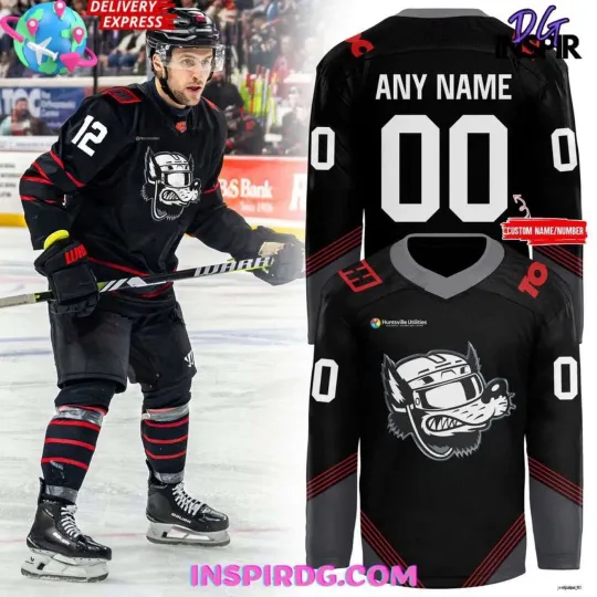 Discover Personalized Huntsville Havoc Glow In the Dark Special Hockey Shirt