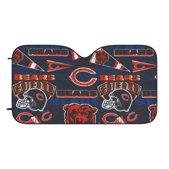 Chicago Bears Car Sun Shade