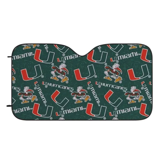 Discover University of Miami Car Sun Shades