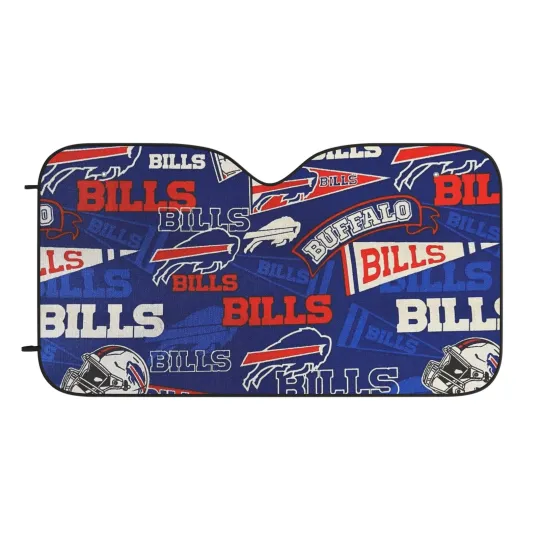 Discover Buffalo Bills Car Sun Shades
