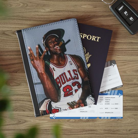 Discover Michael Jordan Passport Cover