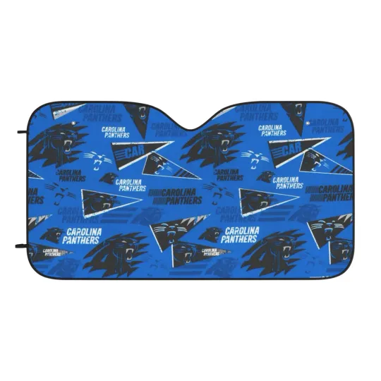 Carolina Panthers Car Sun Shade