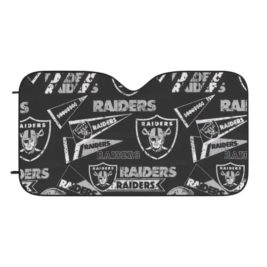 Las Vegas Raiders Car Sun Shade