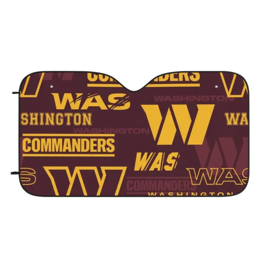 Washington Commanders Car Sun Shade