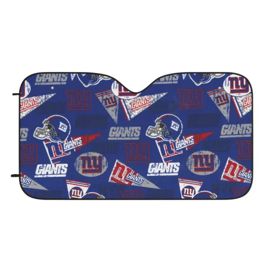New York Giants Car Sun Shade