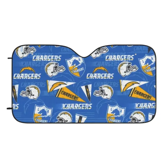 Discover Los Angeles Chargers Car Sun Shade