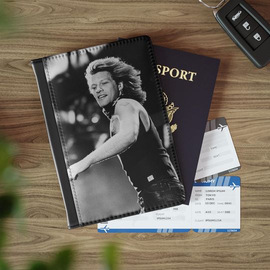 Discover Bon Jovi Passport Cover
