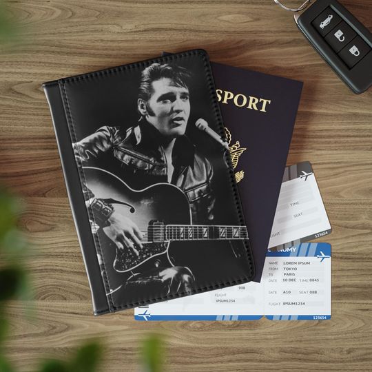 Discover Elvis Presley Passport Cover