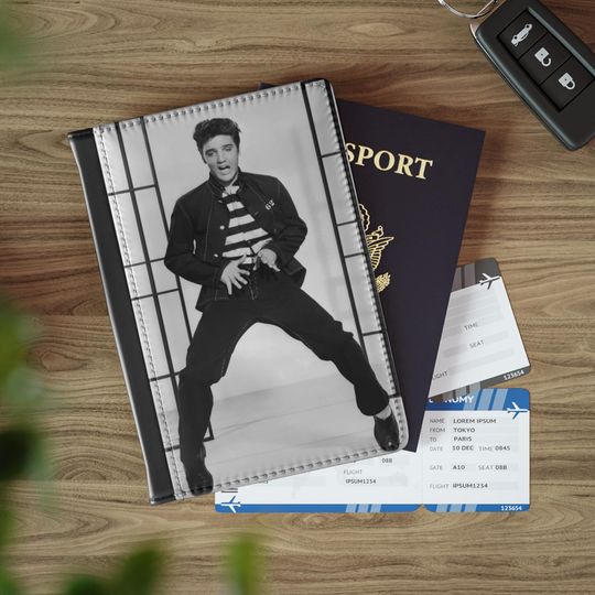 Discover Elvis Presley Passport Cover