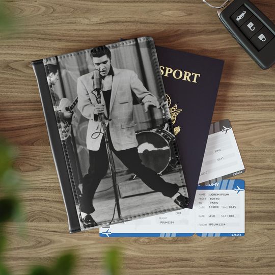 Discover Elvis Presley Passport Cover