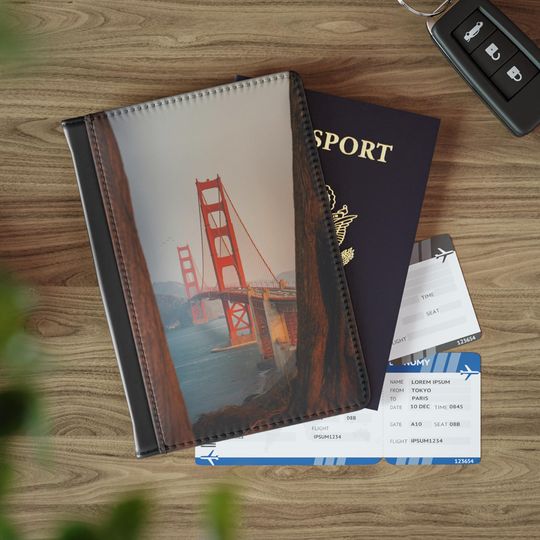 Golden Gate Bridge Passport Cover