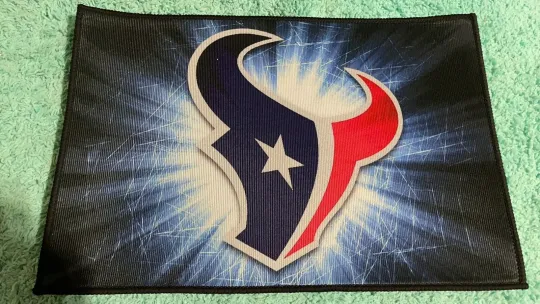 Discover Texans Houston Carpet 16x24in Doormat Floor Mat Home Décor US