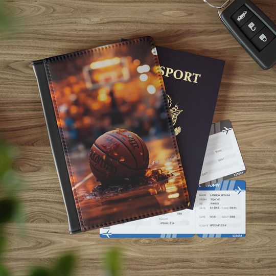 Discover Basketball Passport Cover