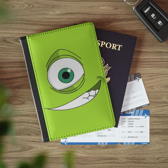Discover Mike Wazowski Passport Cover