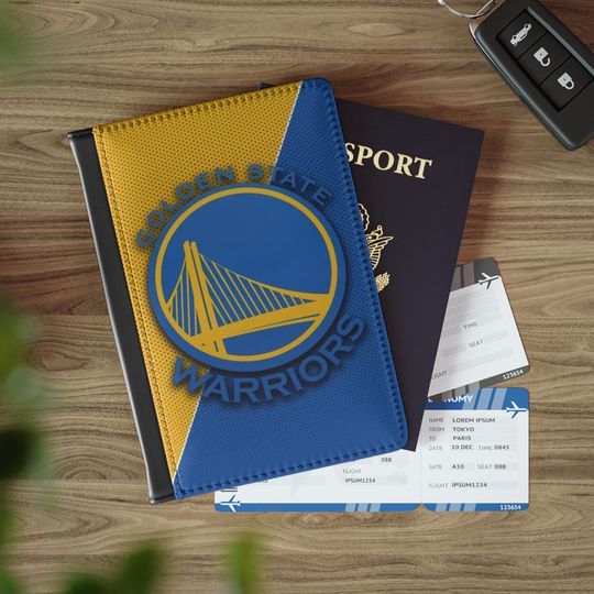Discover Golden State Warriors Logo Passport Cover