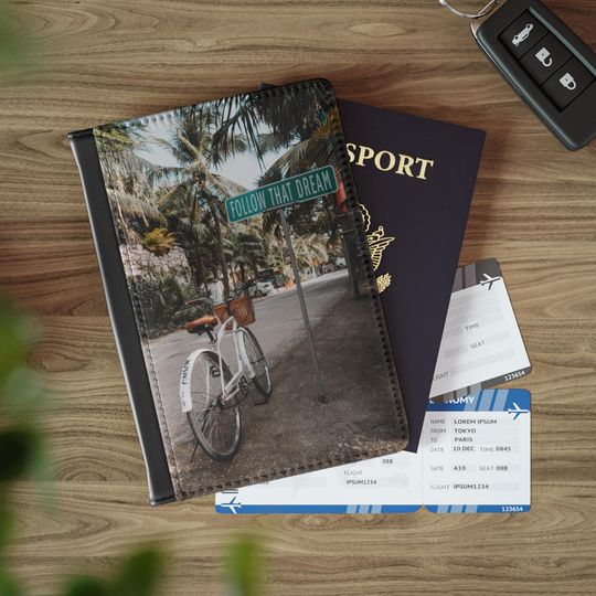 Discover Follow That Dream Passport Cover