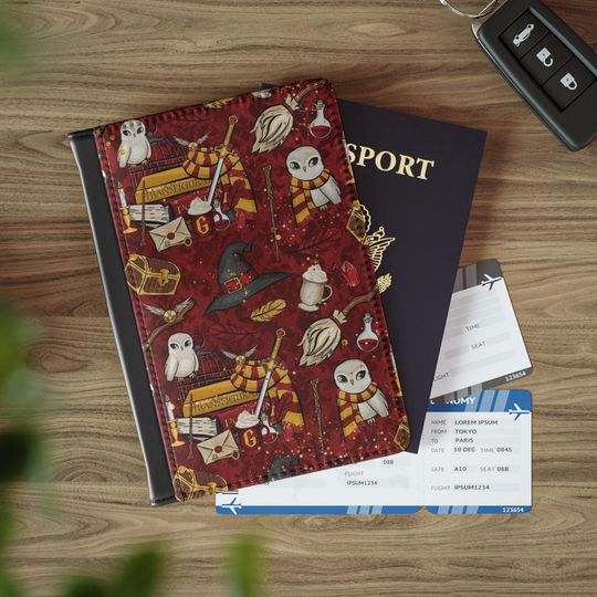 Discover Magical Owl Passport Cover
