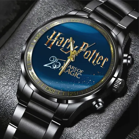 Discover Harry Potter 25th Anniversary 2026 Black Stainless Steel Watch