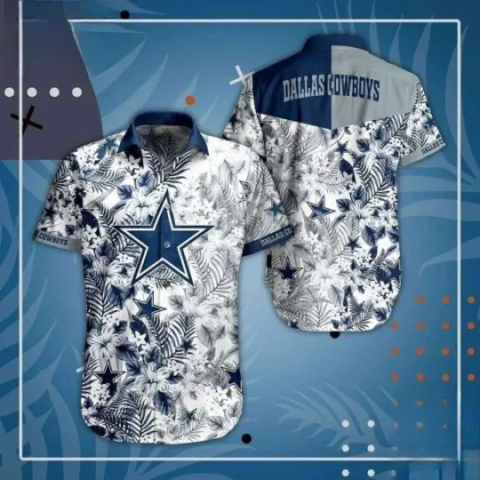 Discover football Dallas Hawaiian Shirt Flora, Gift For Friends