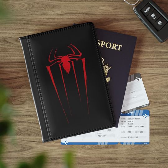 Discover Spider Passport Cover